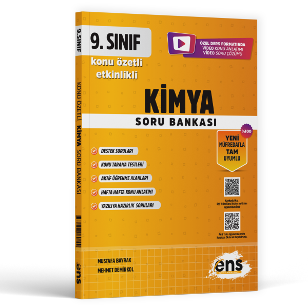 ENS 09.SINIF ETKİNLİKLİ KÖS KİMYA - 2025-26